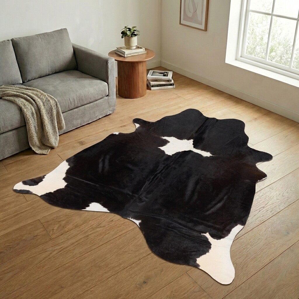 Koeienhuid Vloerkleed 247x224 cm - image 1