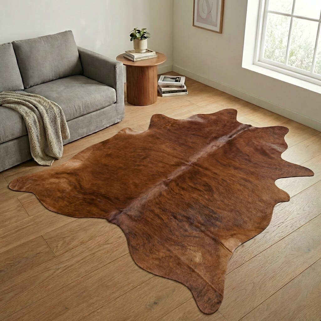 Koeienhuid Vloerkleed 247x233 cm - image 1