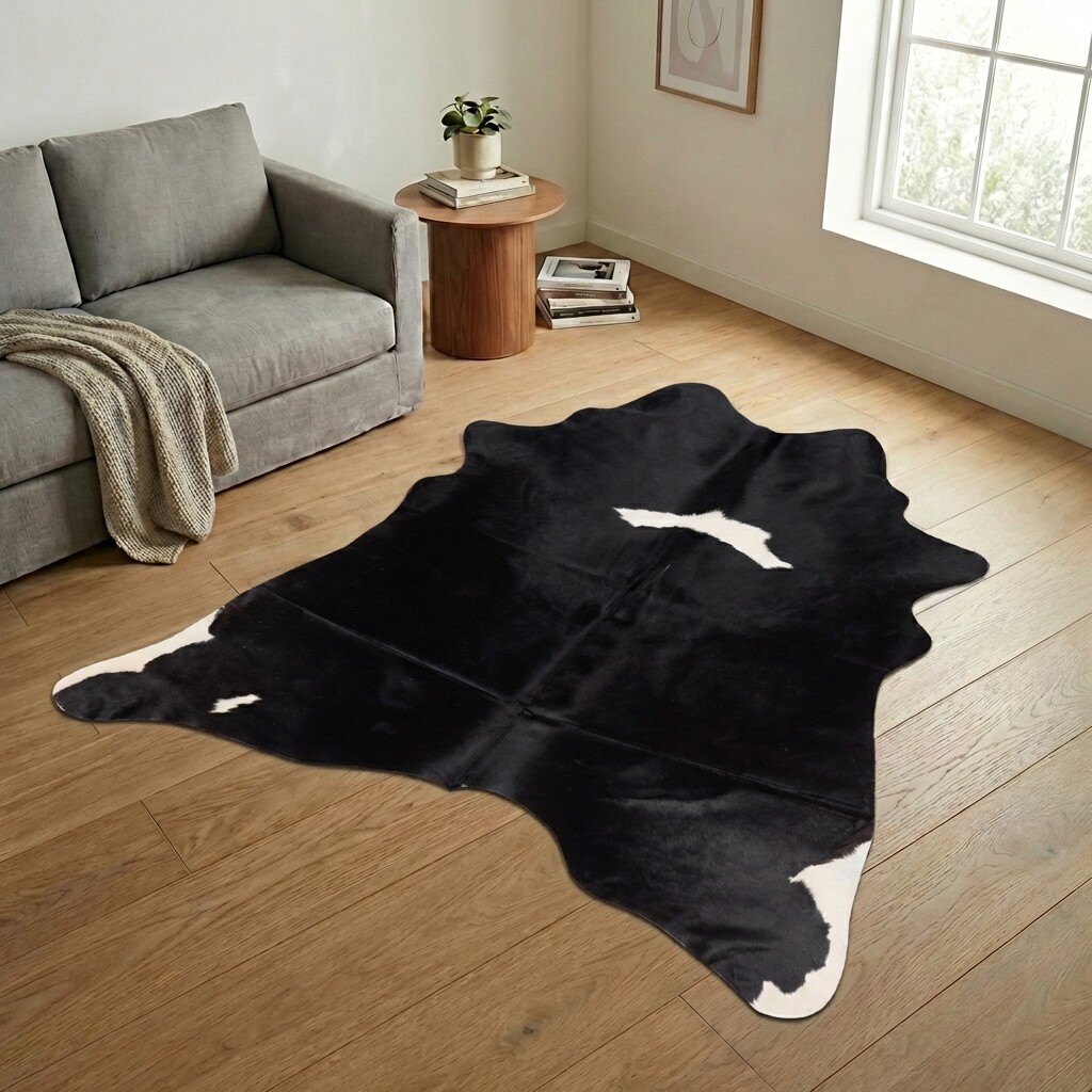 Koeienhuid Vloerkleed 258x224 cm - image 1