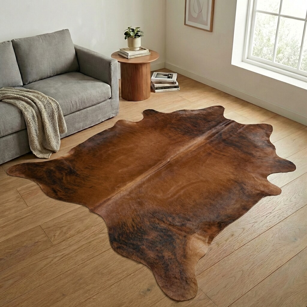 Koeienhuid Vloerkleed 241x229 cm - image 1