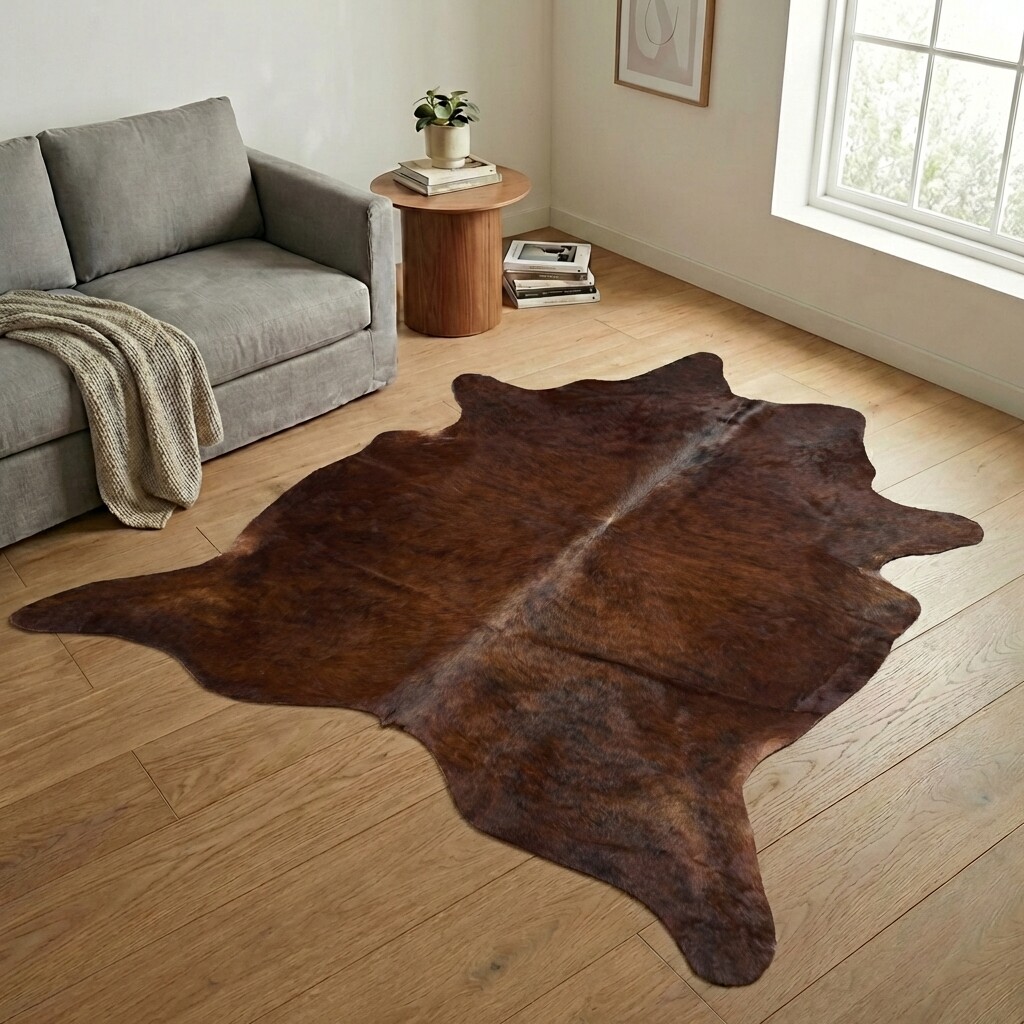 Koeienhuid Vloerkleed 252x229 cm - image 1