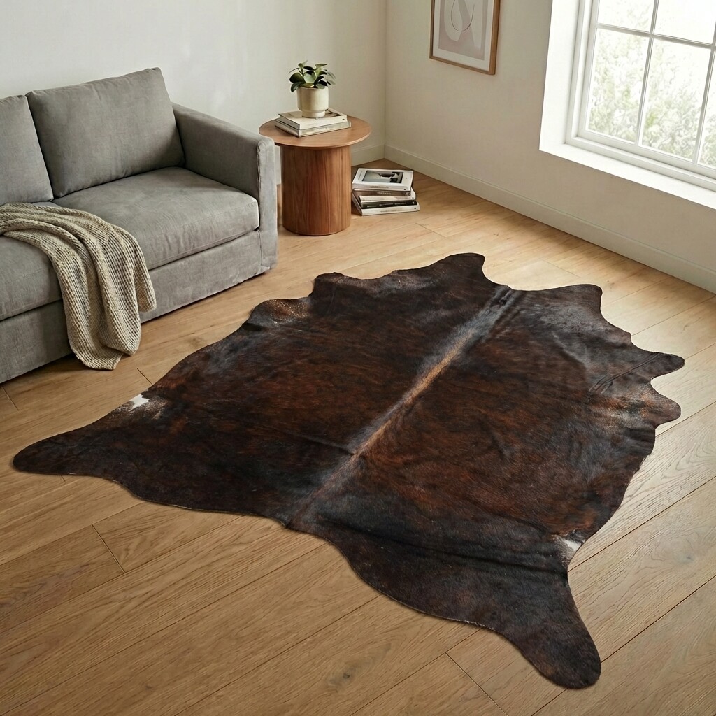 Koeienhuid Vloerkleed 243x212 cm - image 1