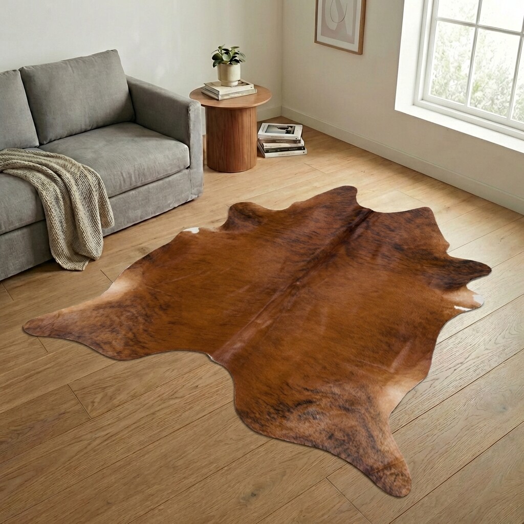 Koeienhuid Vloerkleed 252x220 cm - image 1