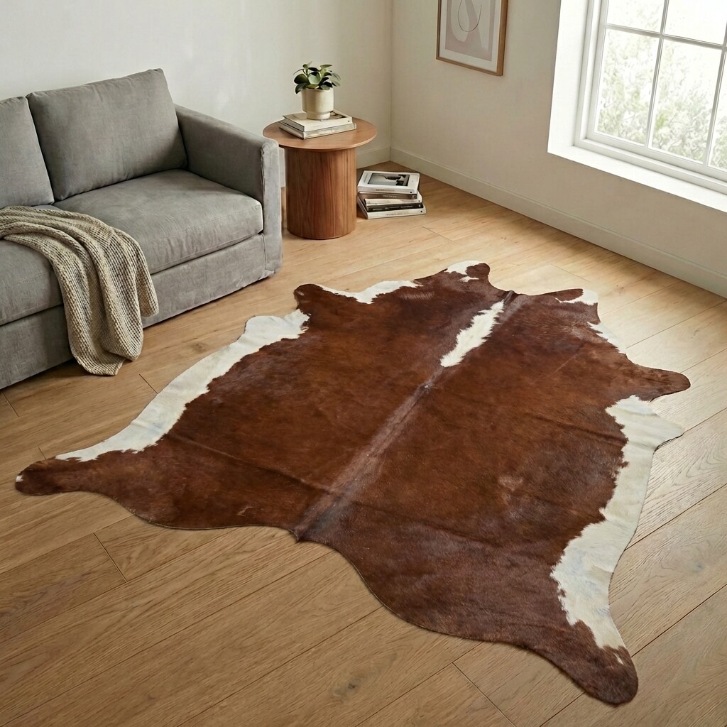Koeienhuid Vloerkleed 260x221 cm - image 1