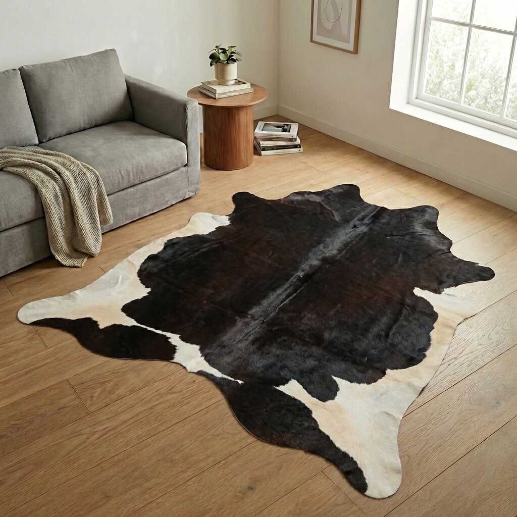 Koeienhuid Vloerkleed 247x224 cm - image 1