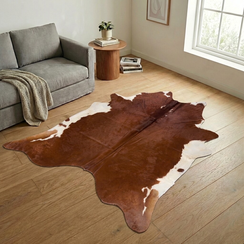Koeienhuid Vloerkleed 241x226 cm - image 1