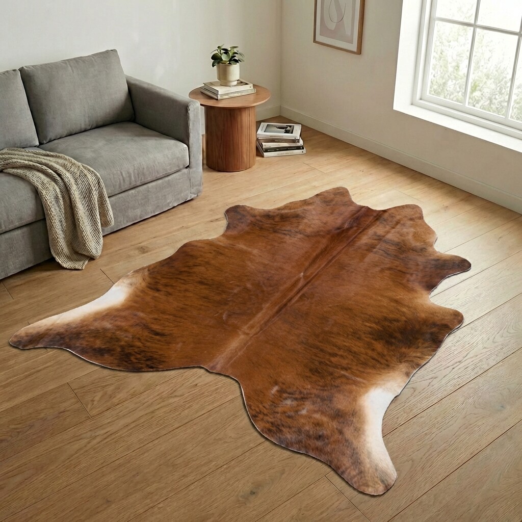 Koeienhuid Vloerkleed 249x241 cm - image 1