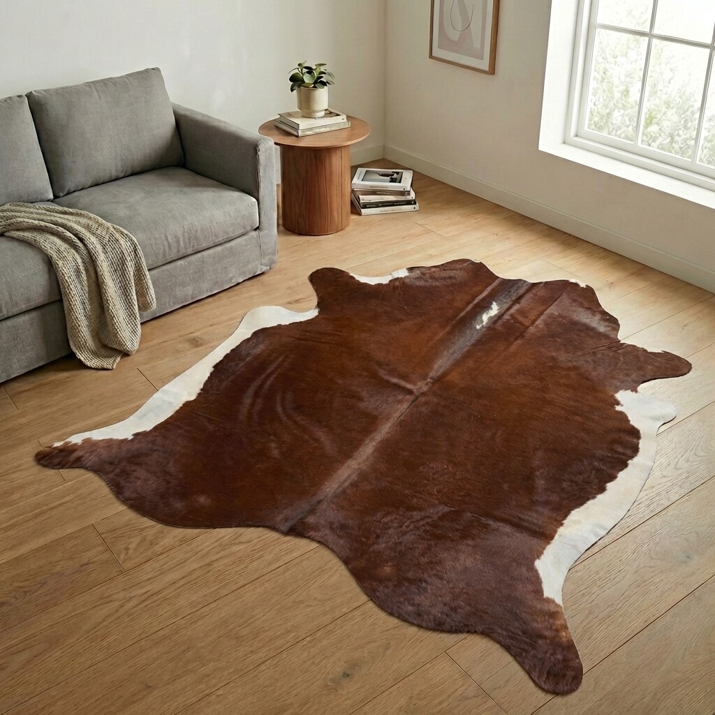 Koeienhuid Vloerkleed 229x220 cm - image 1