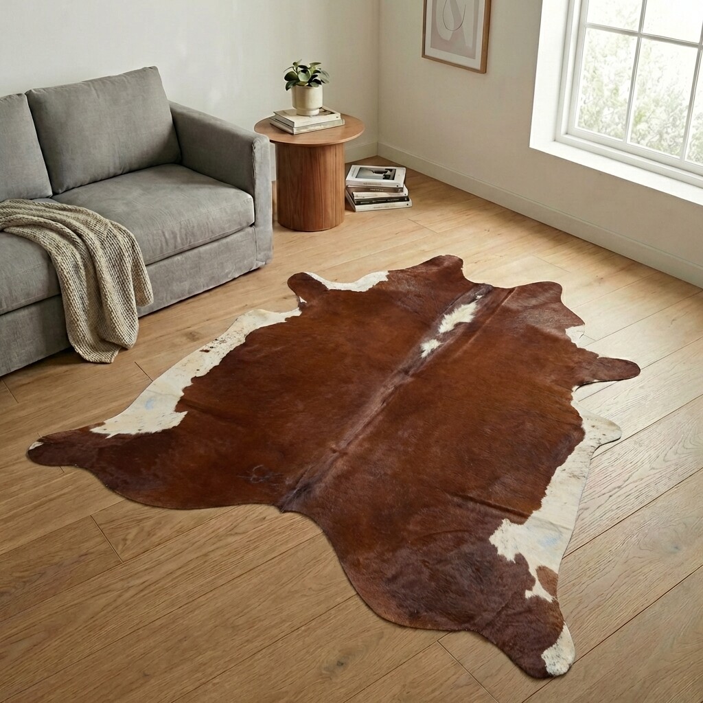 Koeienhuid Vloerkleed 244x229 cm - image 1