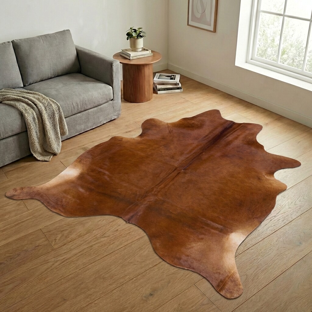 Koeienhuid Vloerkleed 241x239 cm - image 1