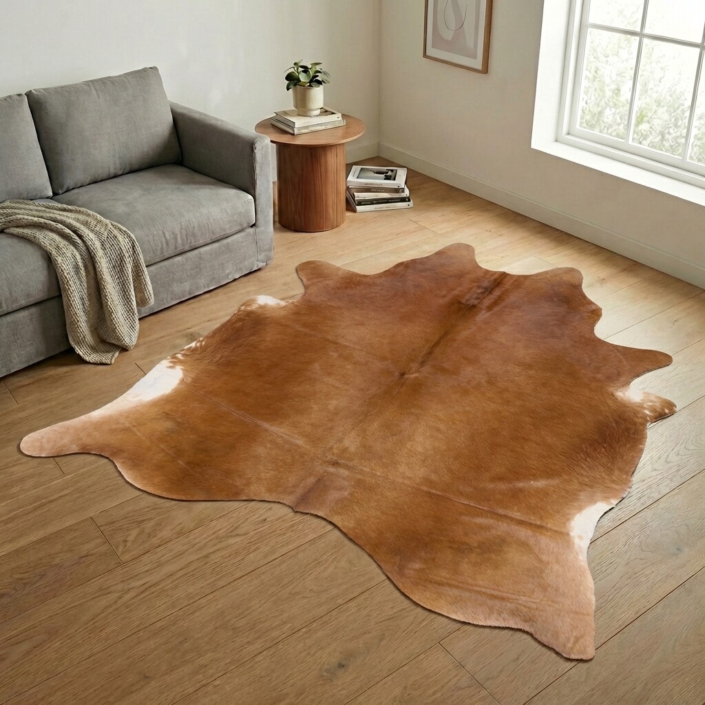 Koeienhuid Vloerkleed 247x213 cm - image 1