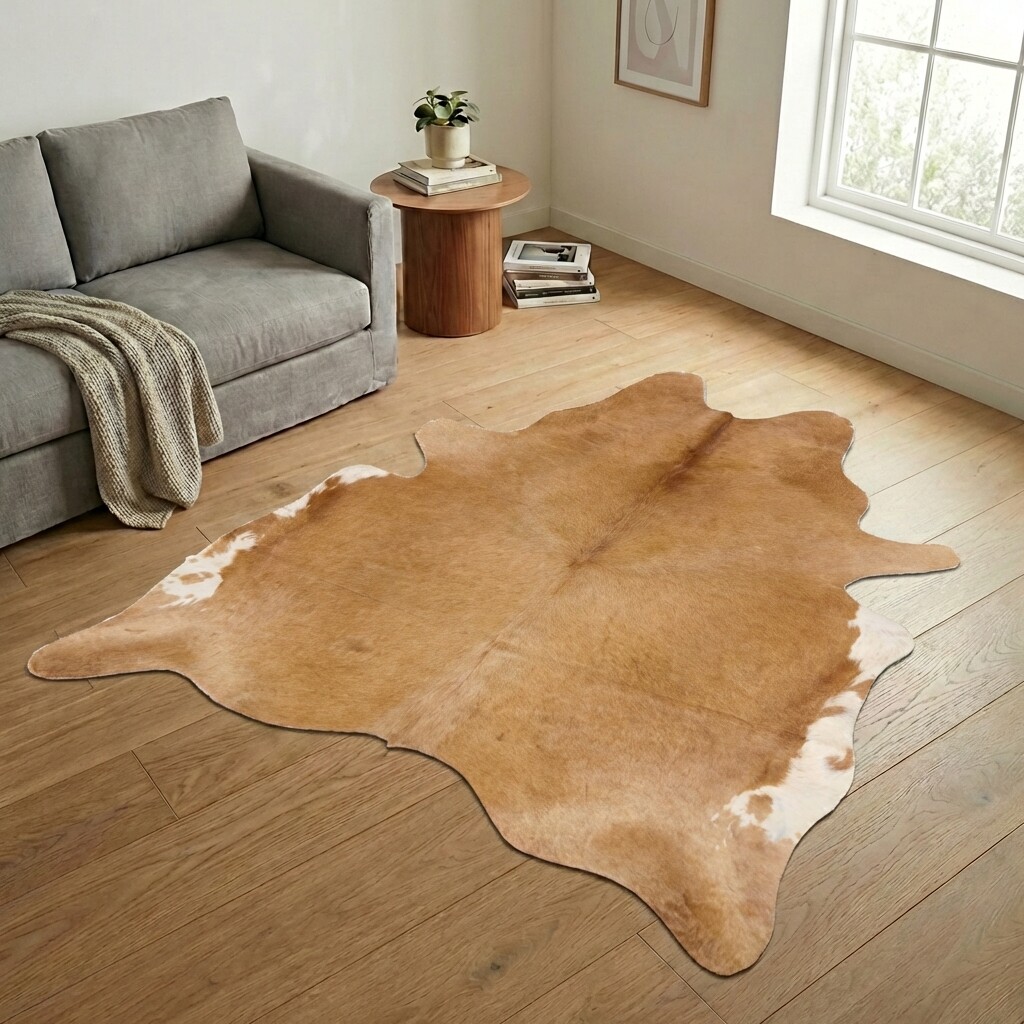 Koeienhuid Vloerkleed 251x215 cm - image 1
