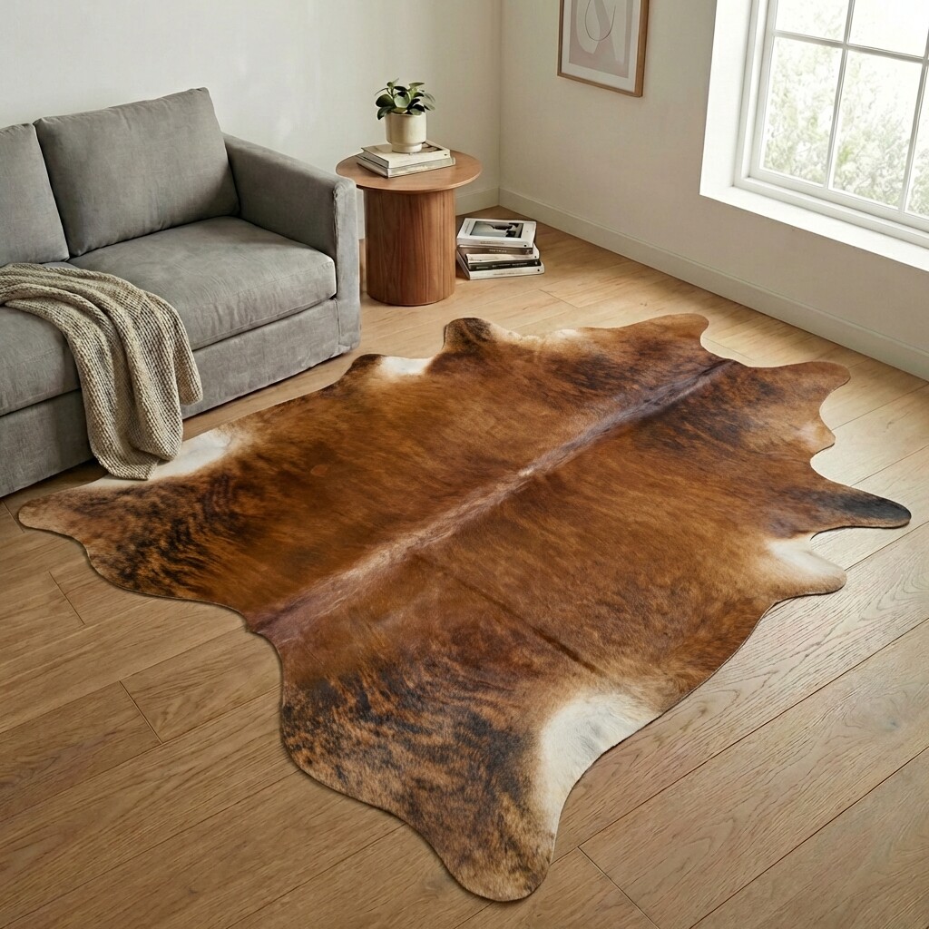 Koeienhuid Vloerkleed 243x209 cm - image 1