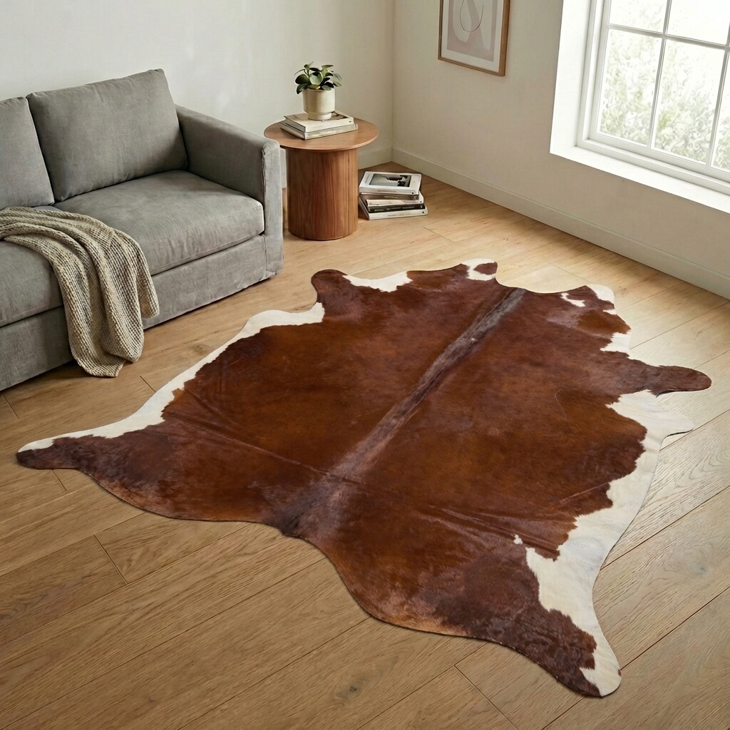 Koeienhuid Vloerkleed 242x213 cm - image 1