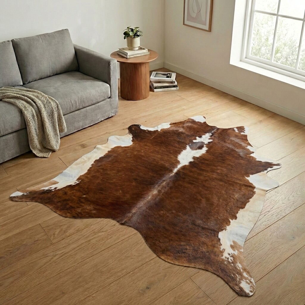 Koeienhuid Vloerkleed 260x228 cm - image 1