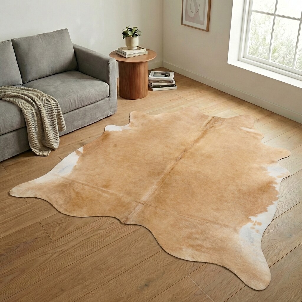 Koeienhuid Vloerkleed 237x209 cm - image 1