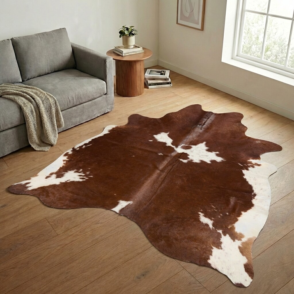 Koeienhuid Vloerkleed 243x207 cm - image 1