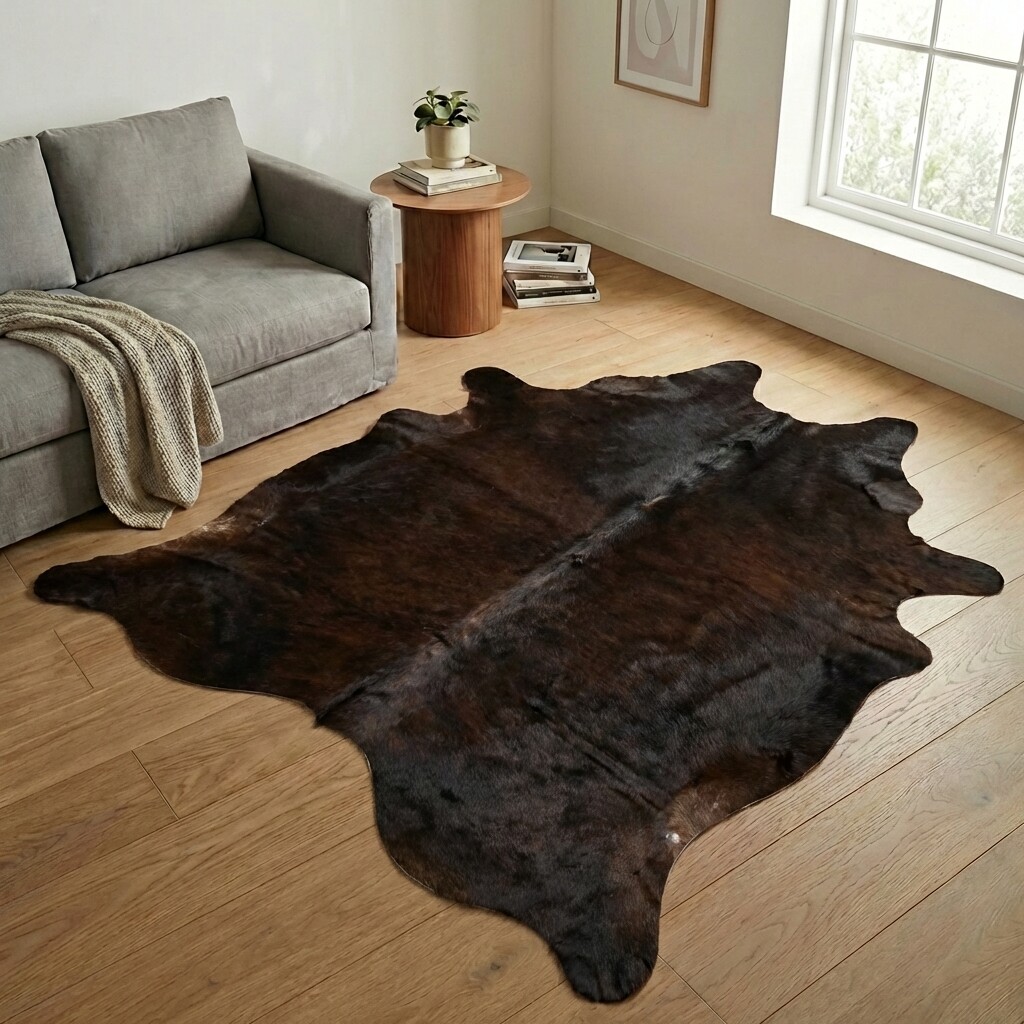 Koeienhuid Vloerkleed 245x217 cm - image 1