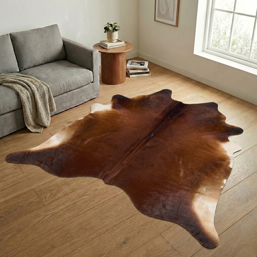 Koeienhuid Vloerkleed 232x231 cm - image 1