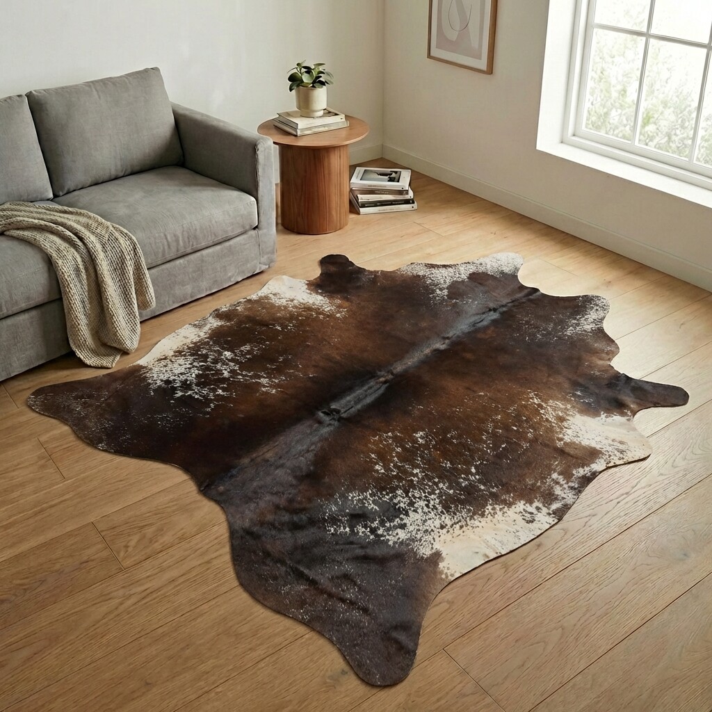 Koeienhuid Vloerkleed 248x207 cm - image 1