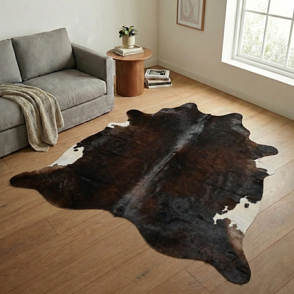 Koeienhuid Vloerkleed 232x223 cm - image 1