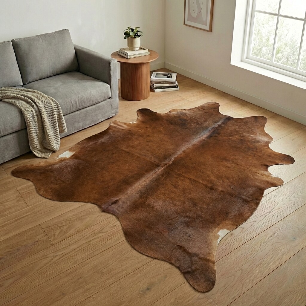 Koeienhuid Vloerkleed 246x203 cm - image 1