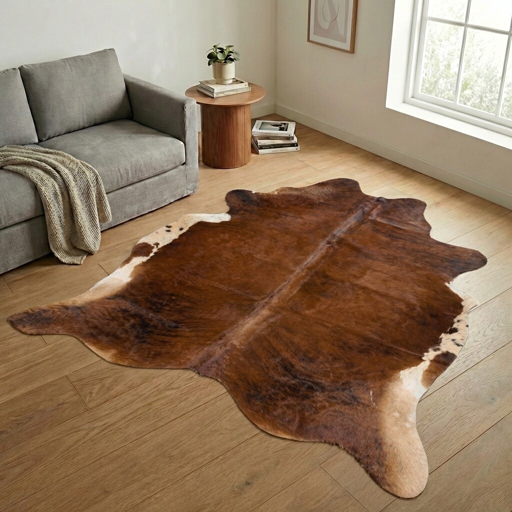 Koeienhuid Vloerkleed 233x222 cm - image 1
