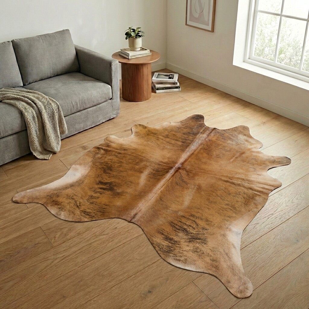 Koeienhuid Vloerkleed 246x225 cm - image 1