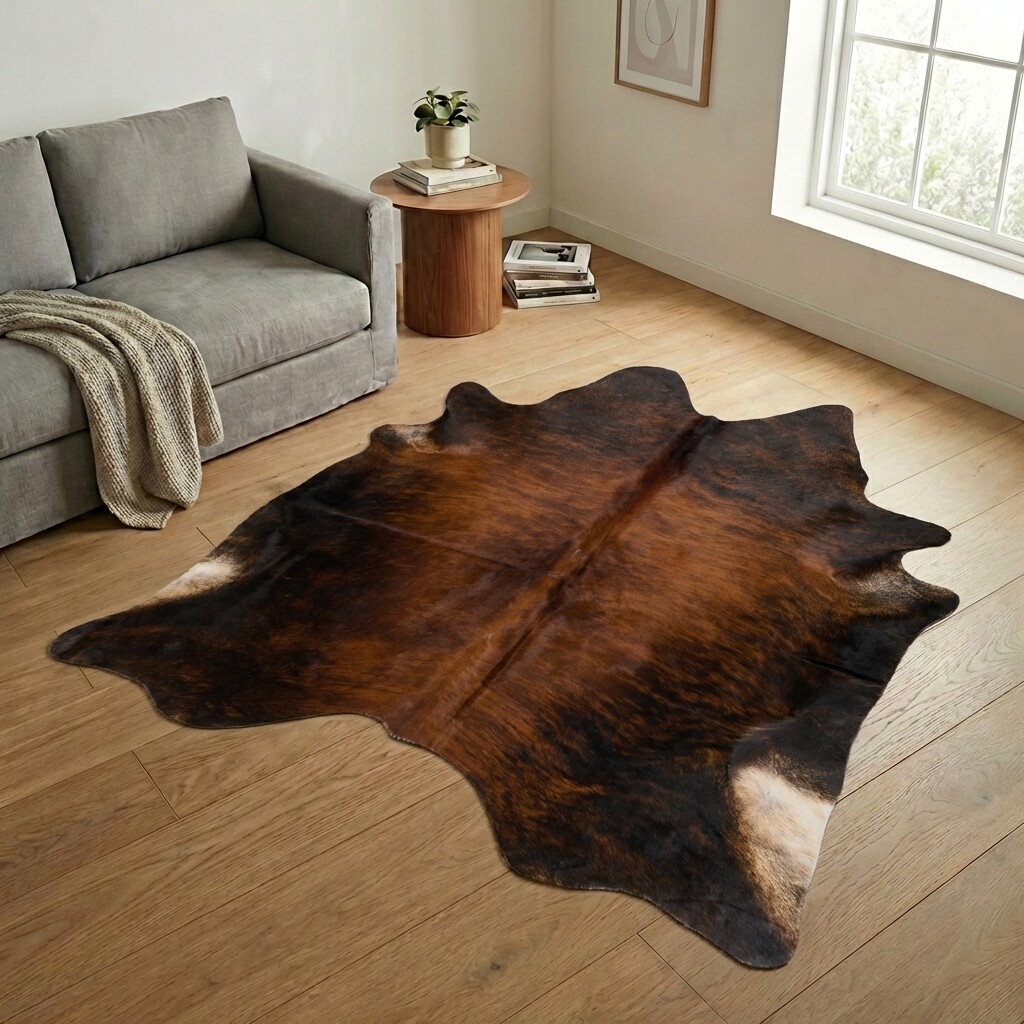 Koeienhuid Vloerkleed 231x216 cm - image 1