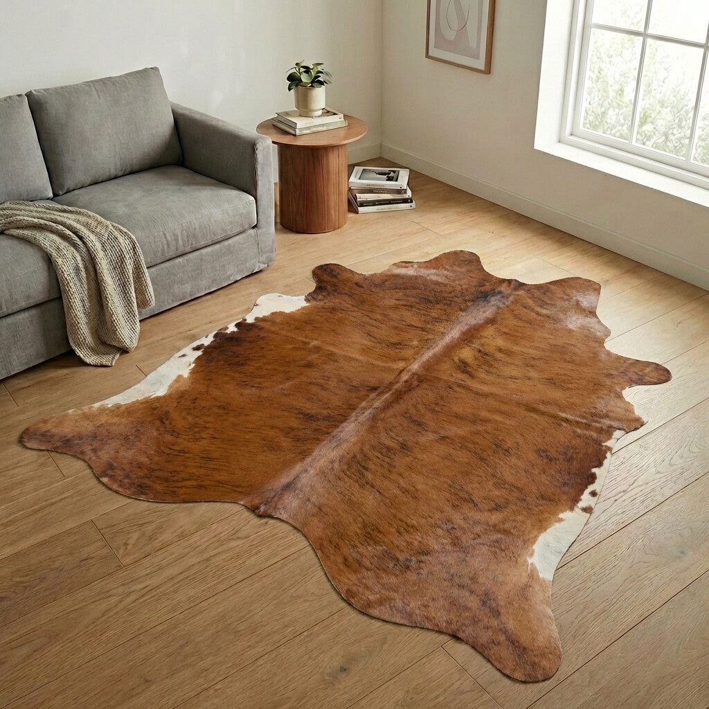 Koeienhuid Vloerkleed 243x227 cm - image 1