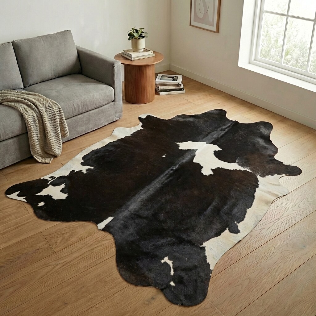 Koeienhuid Vloerkleed 242x221 cm - image 1