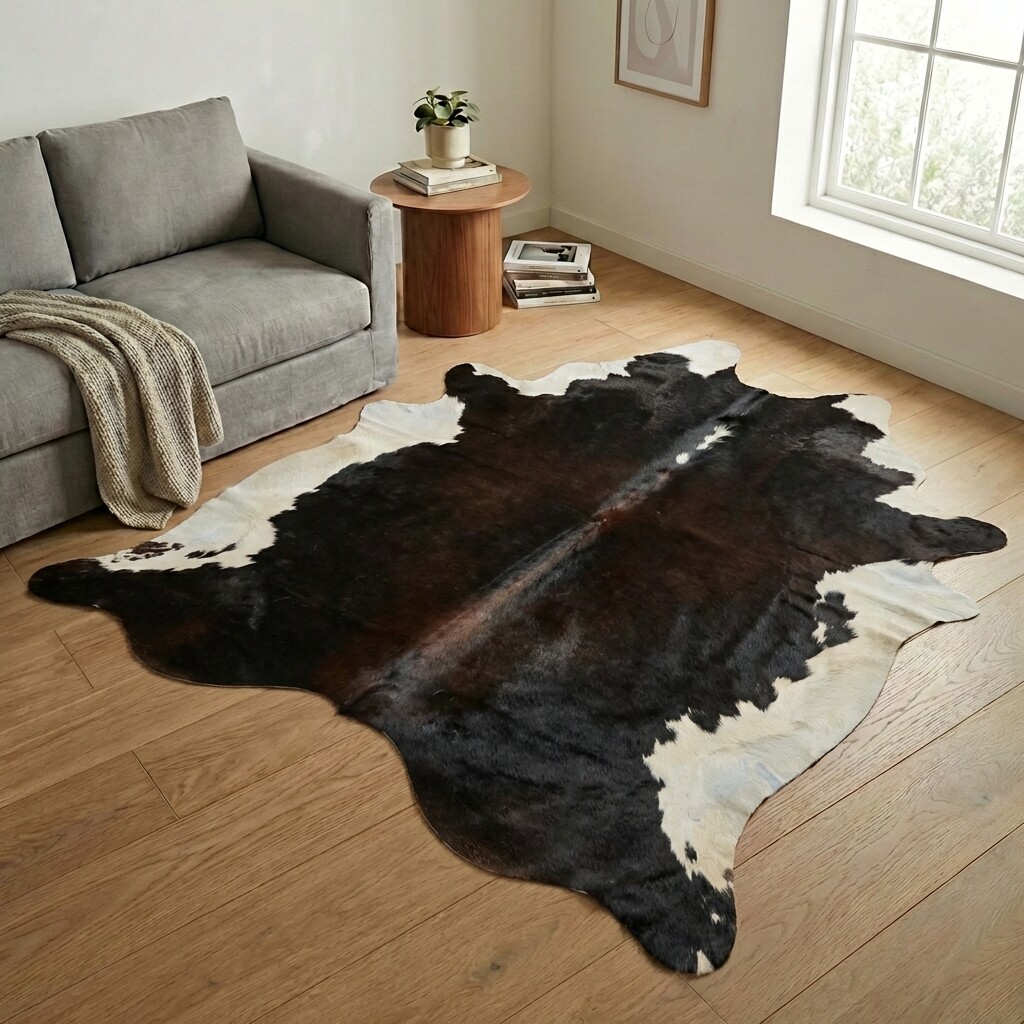 Koeienhuid Vloerkleed 241x207 cm - image 1