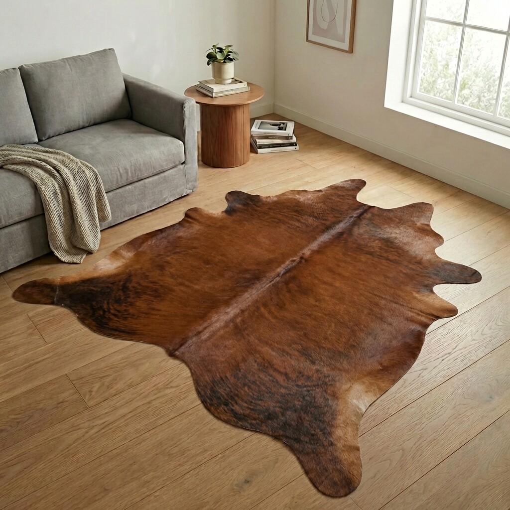 Koeienhuid Vloerkleed 257x221 cm - image 1