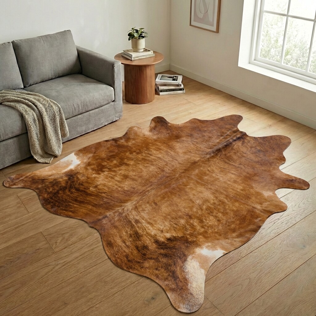 Koeienhuid Vloerkleed 242x228 cm - image 1