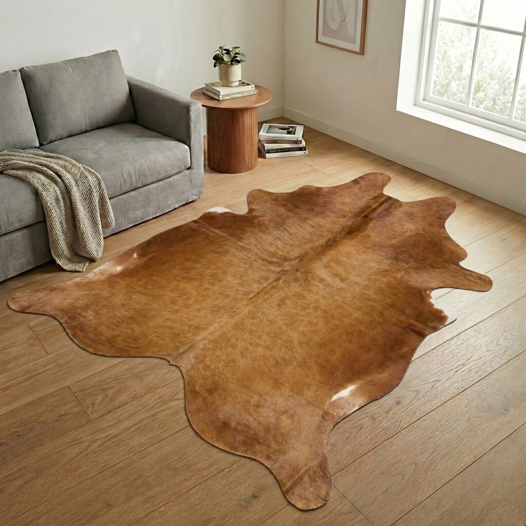 Koeienhuid Vloerkleed 249x225 cm - image 1