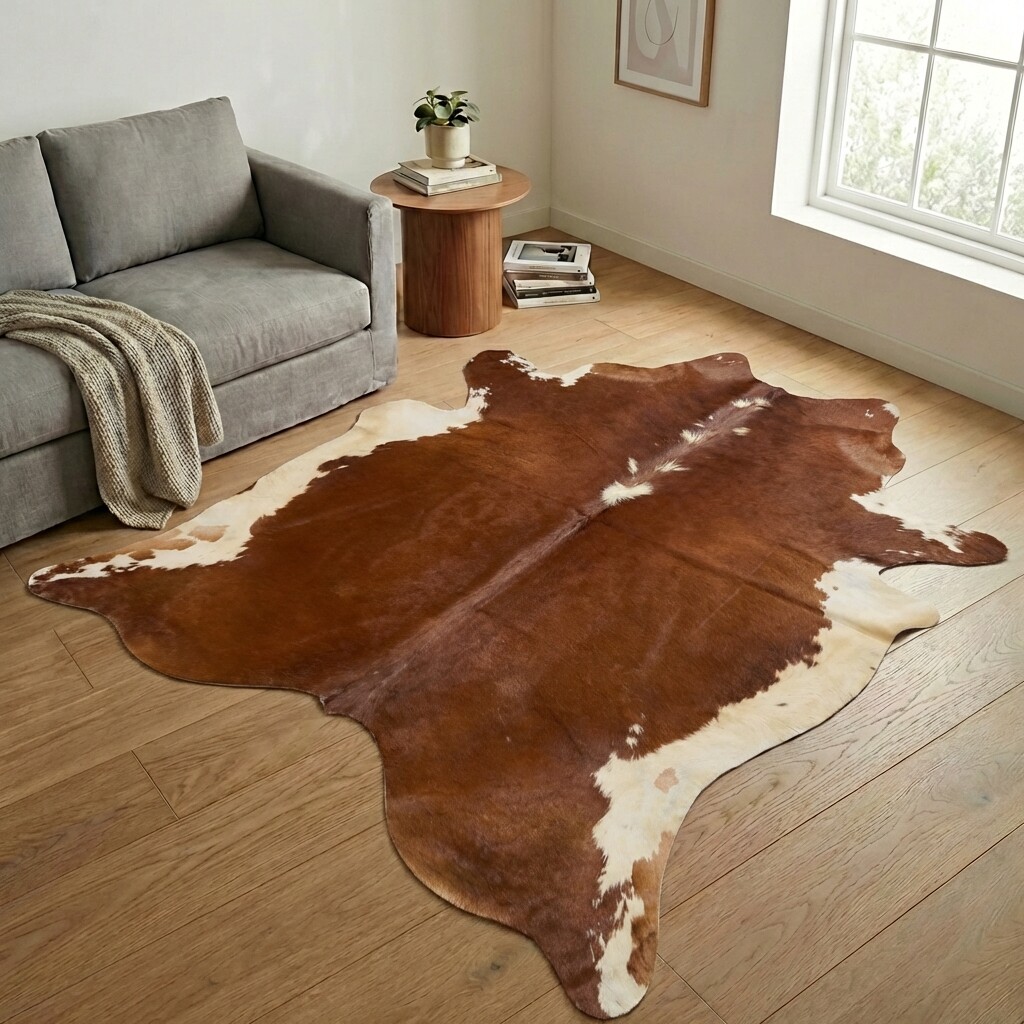 Koeienhuid Vloerkleed 231x230 cm - image 1