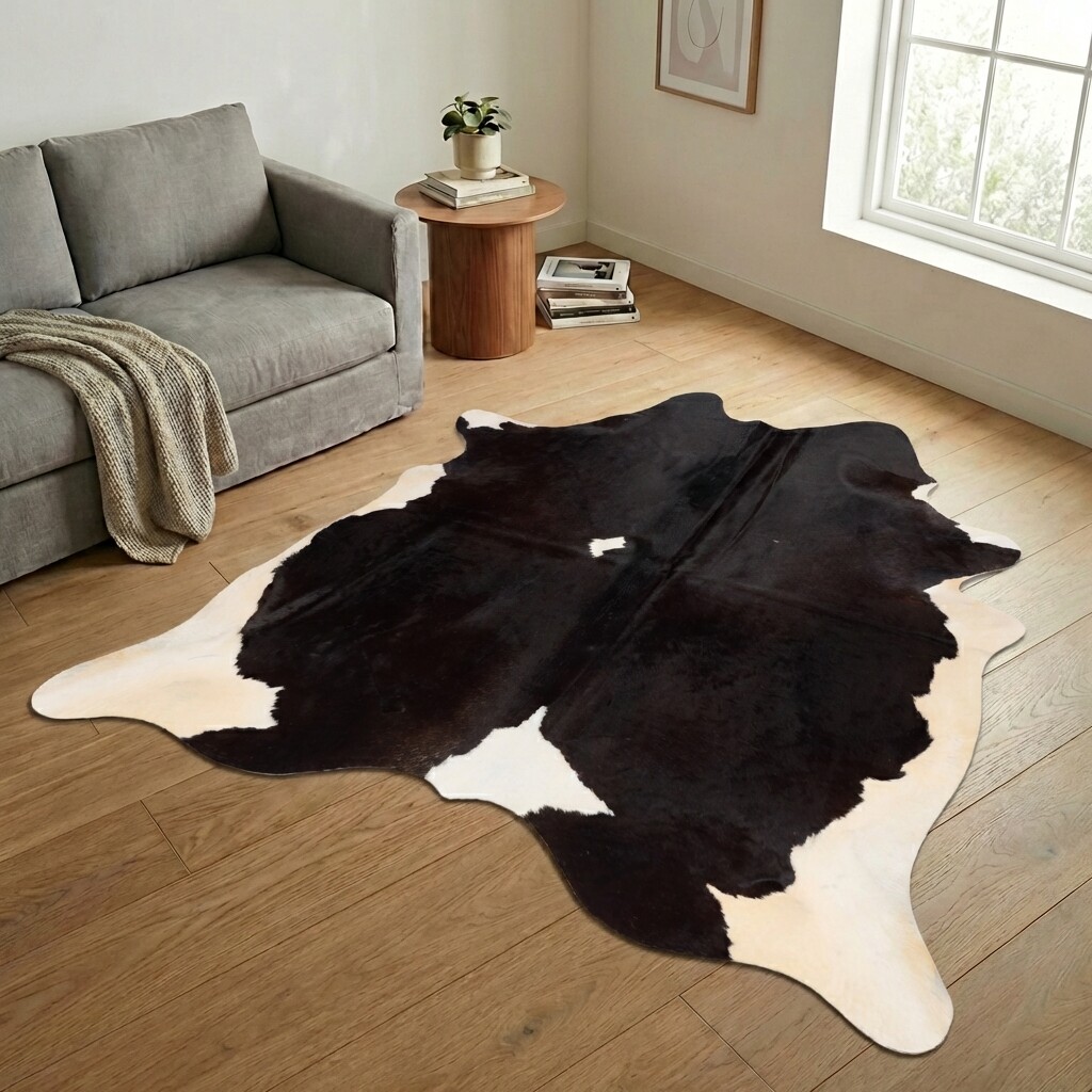 Koeienhuid Vloerkleed 241x213 cm - image 1