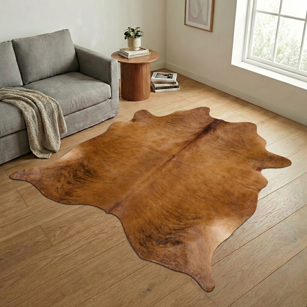Koeienhuid Vloerkleed 224x222 cm - image 1