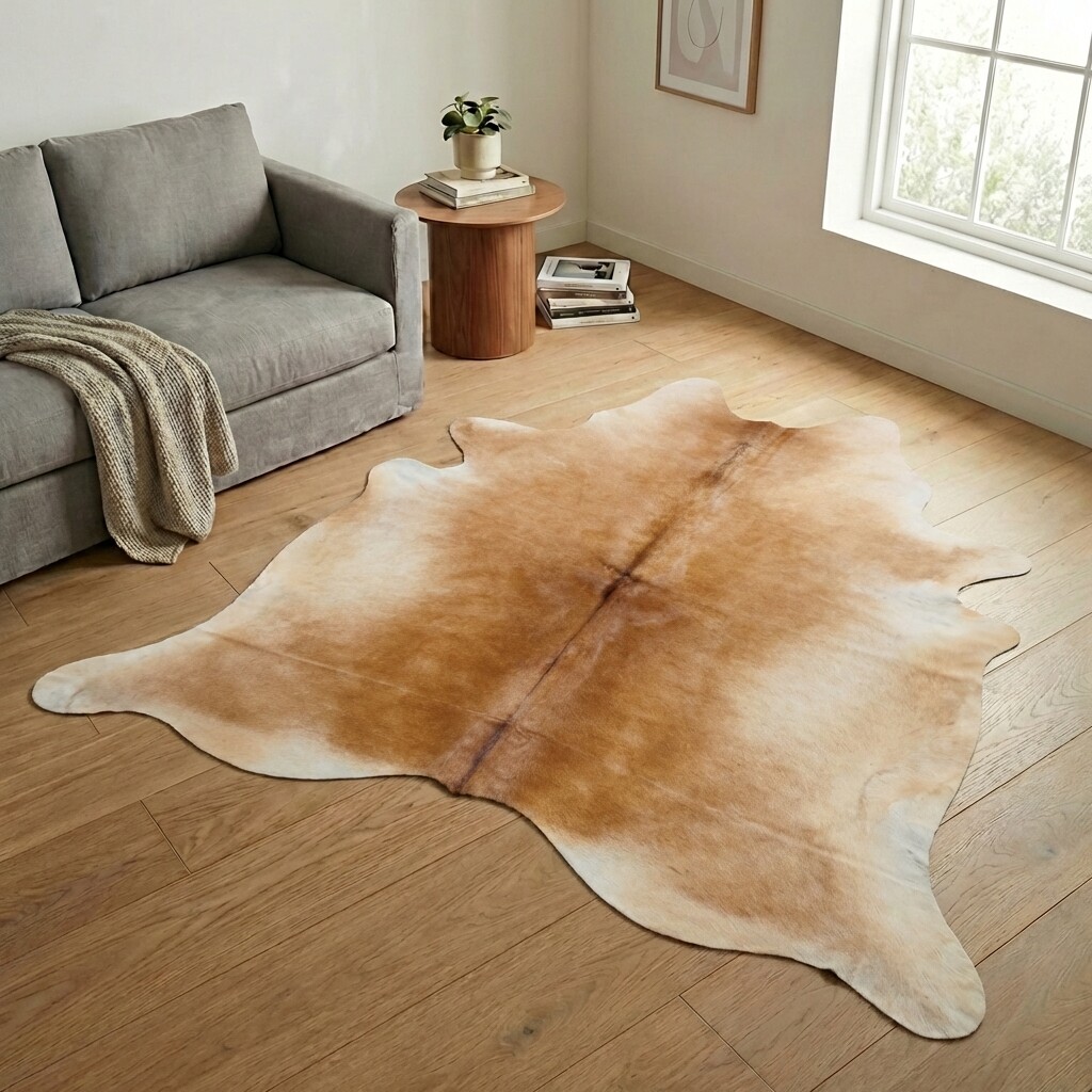 Koeienhuid Vloerkleed 254x218 cm - image 1