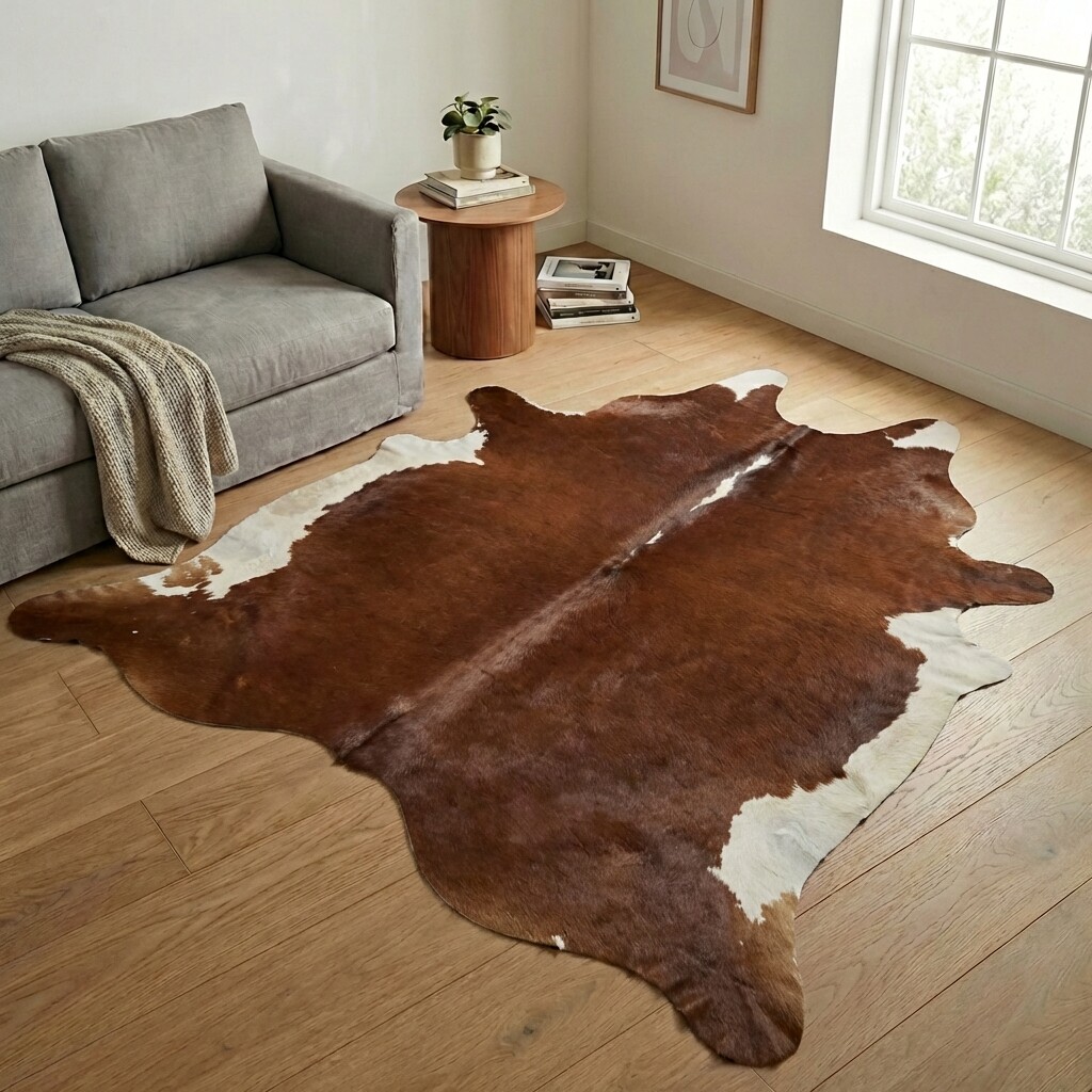 Koeienhuid Vloerkleed 265x241 cm - image 1