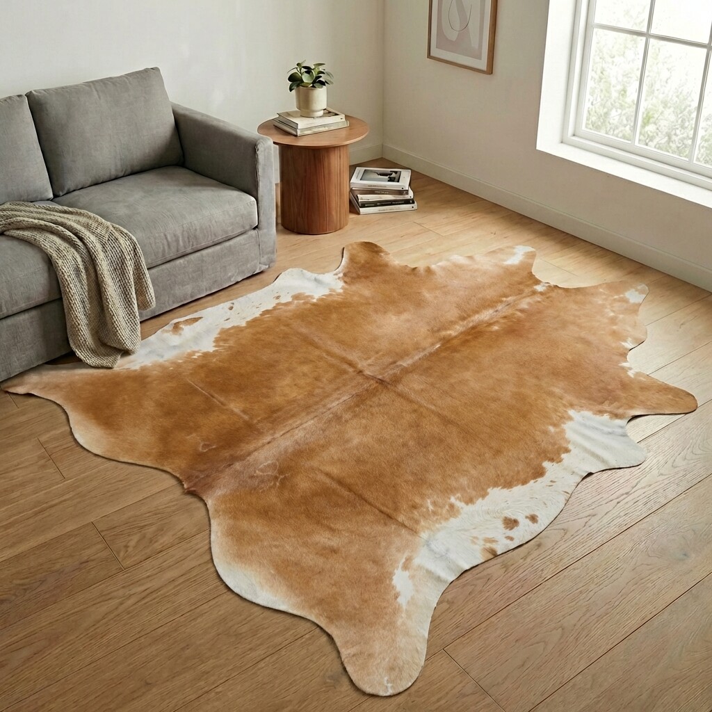 Koeienhuid Vloerkleed 244x238 cm - image 1