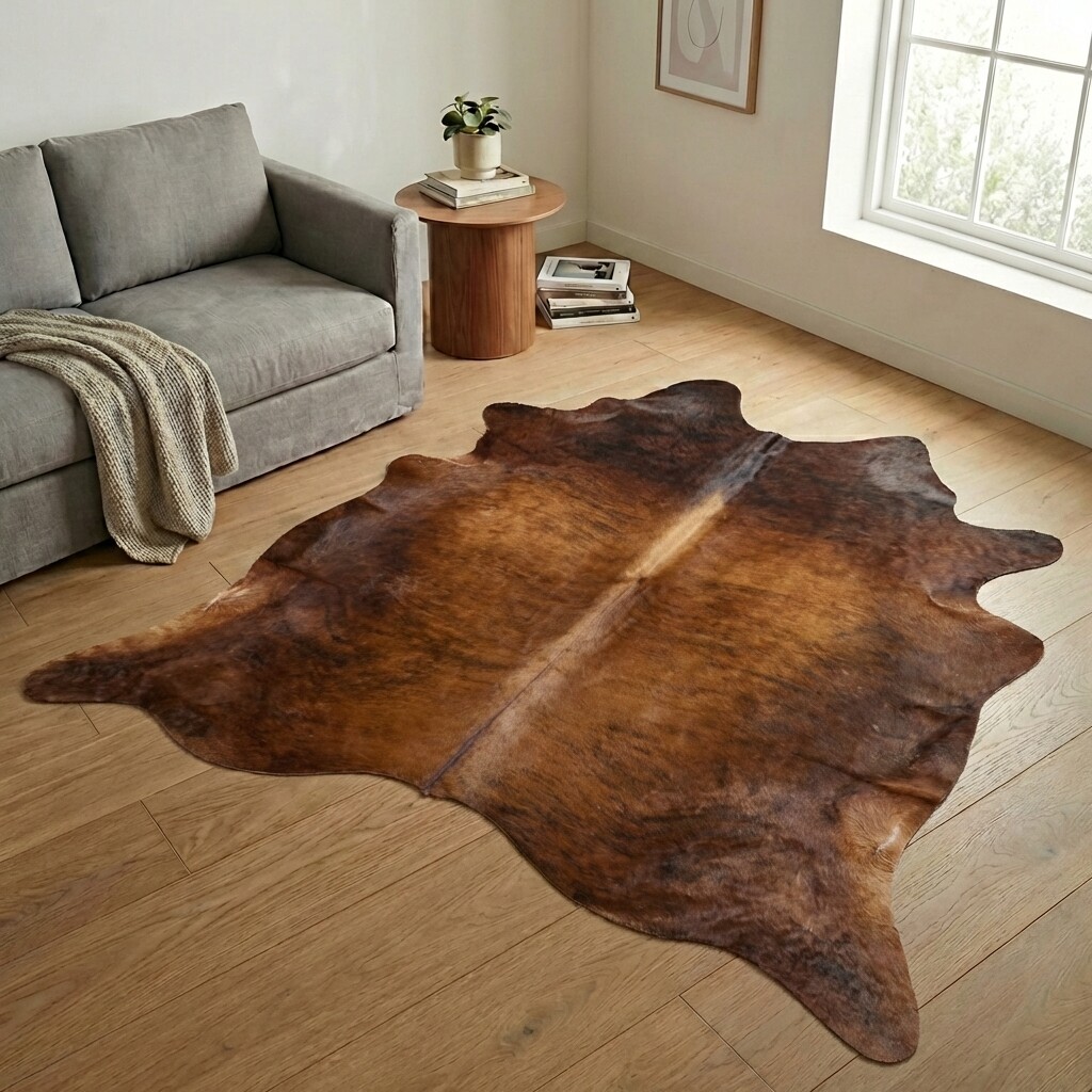 Koeienhuid Vloerkleed 233x228 cm - image 1