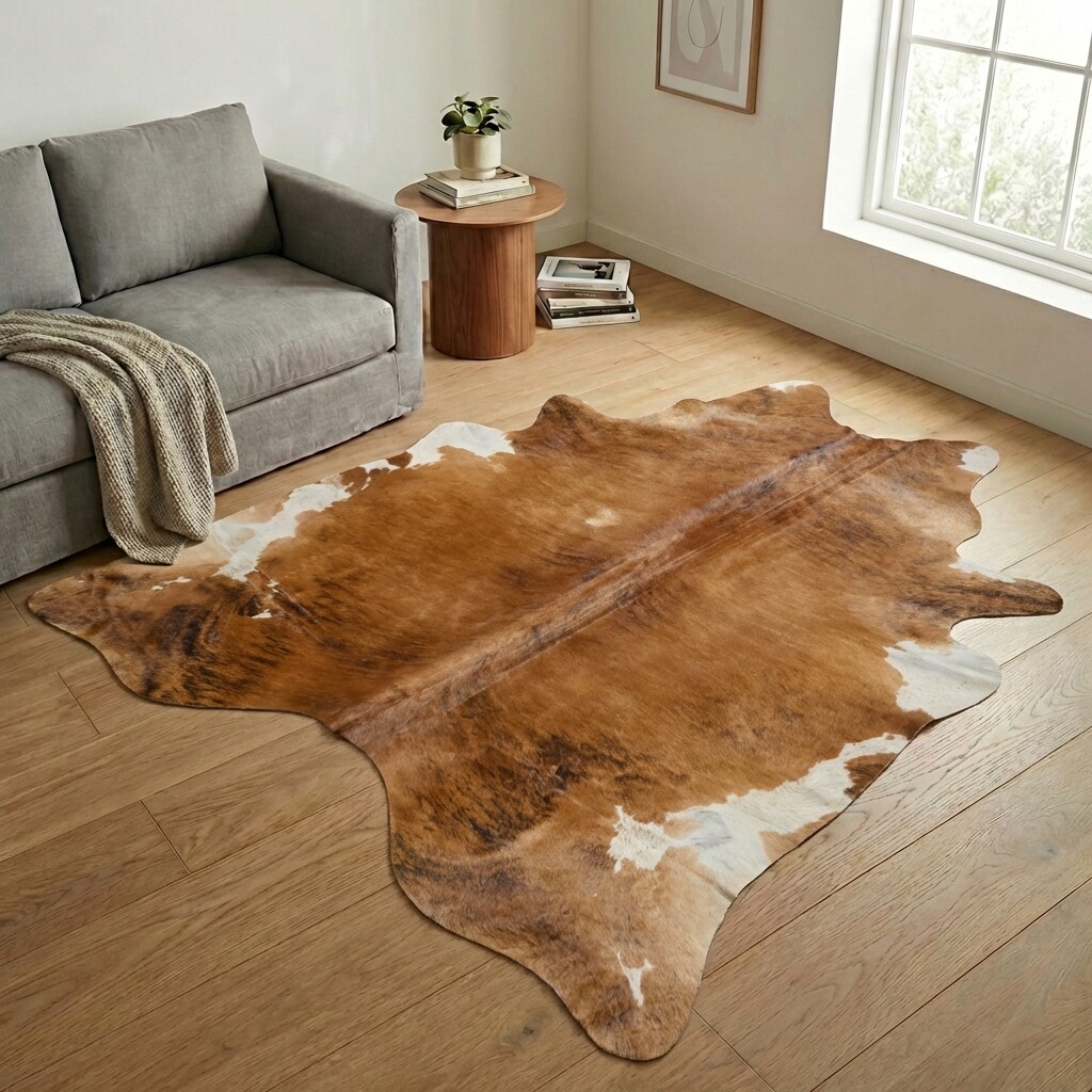 Koeienhuid Vloerkleed 247x214 cm - image 1