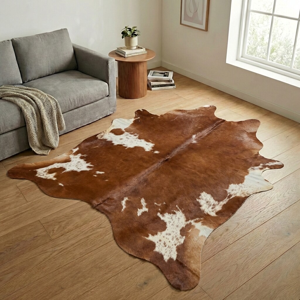 Koeienhuid Vloerkleed 238x221 cm - image 1