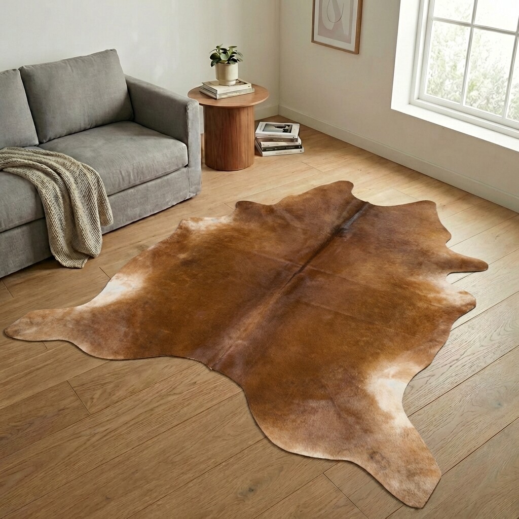 Koeienhuid Vloerkleed 261x232 cm - image 1