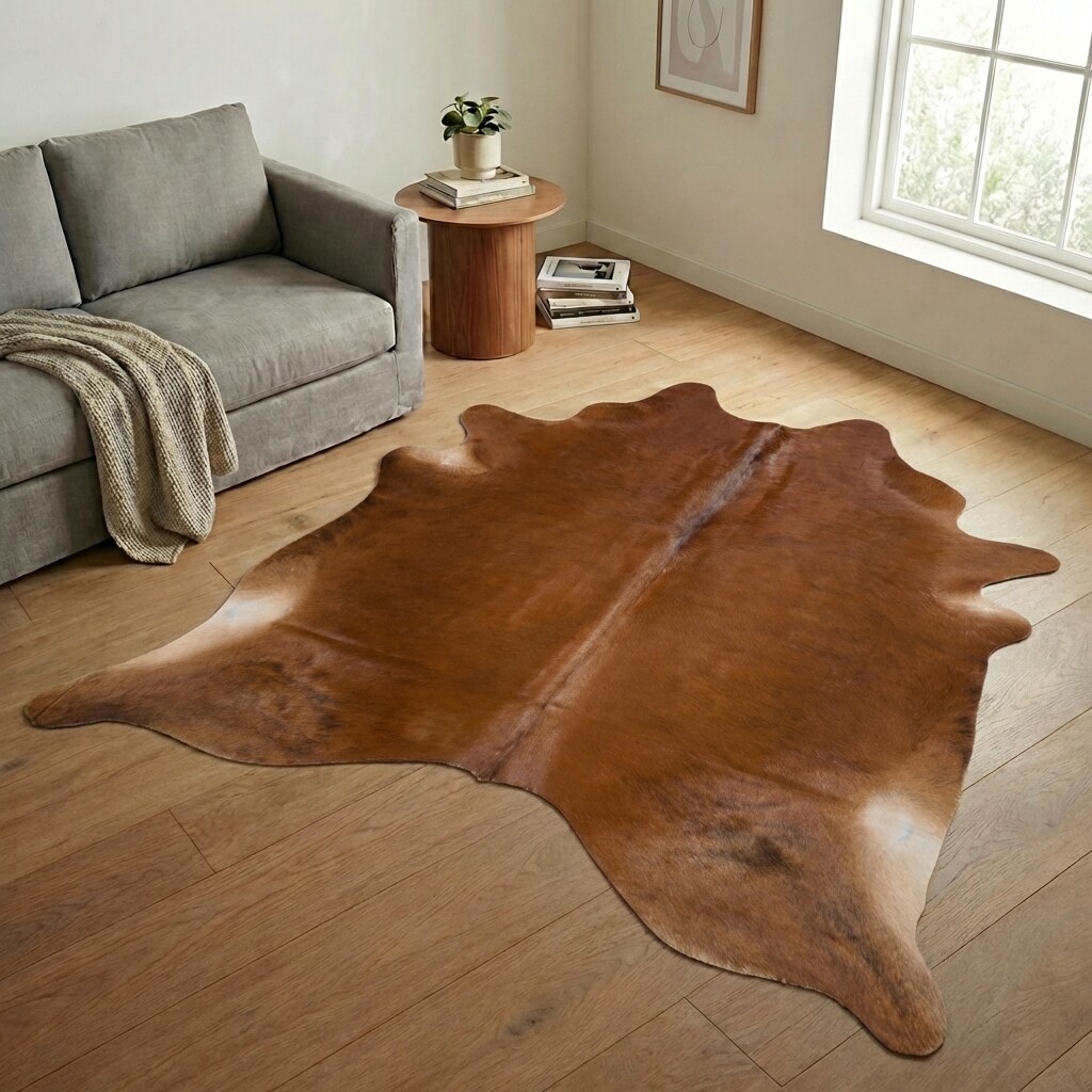 Koeienhuid Vloerkleed 239x217 cm - image 1