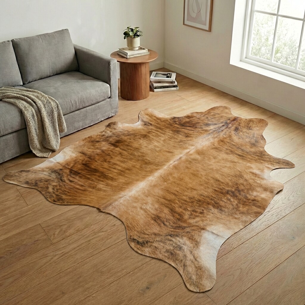 Koeienhuid Vloerkleed 247x212 cm - image 1