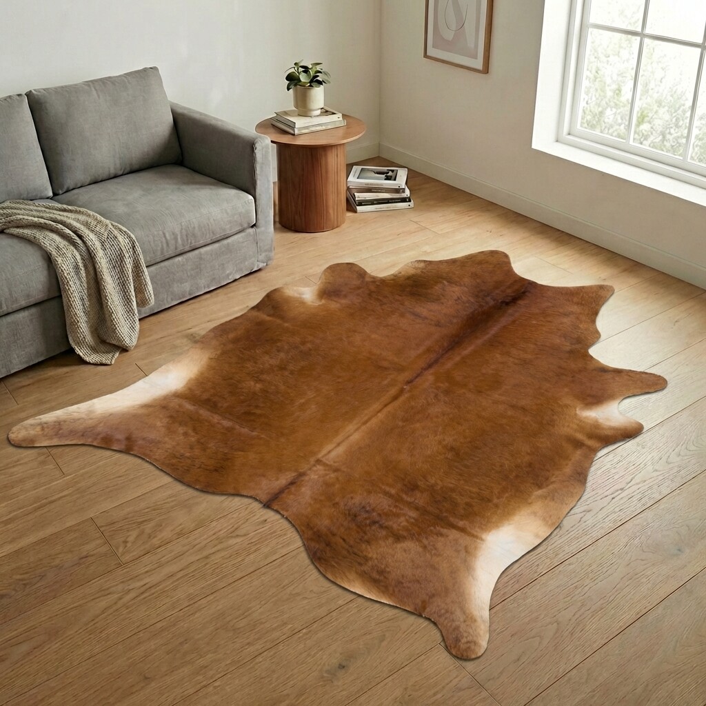 Koeienhuid Vloerkleed 243x225 cm - image 1