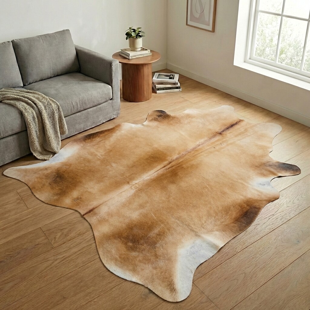 Koeienhuid Vloerkleed 243x210 cm - image 1