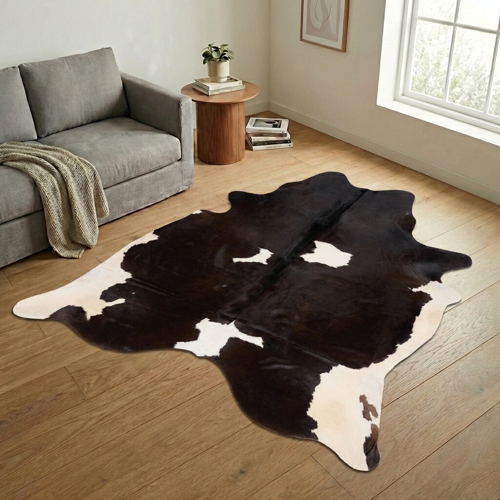 Koeienhuid Vloerkleed 255x220 cm - image 1
